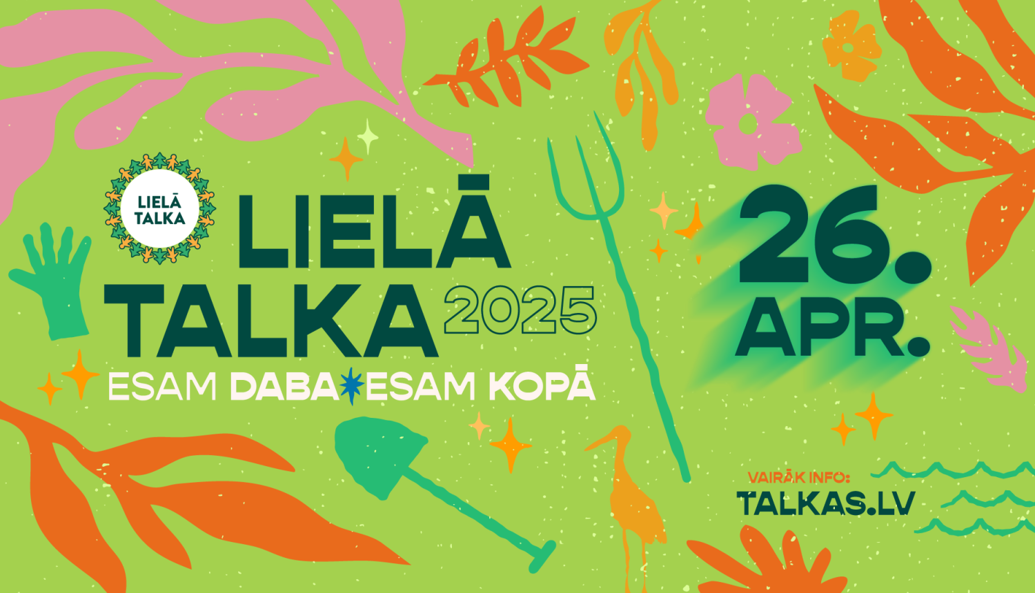 lielās talkas afiša