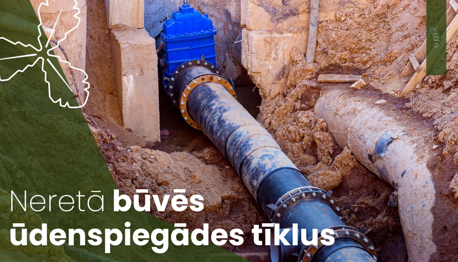 Neretā būvēs ūdenspiegādes tīklus