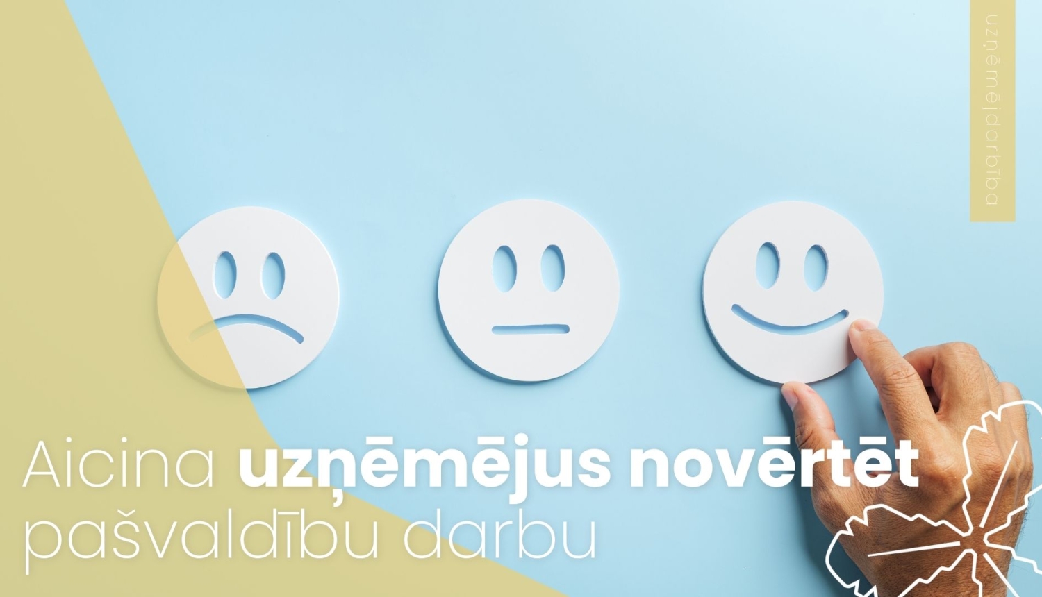 trīs aplīši ar emocijām