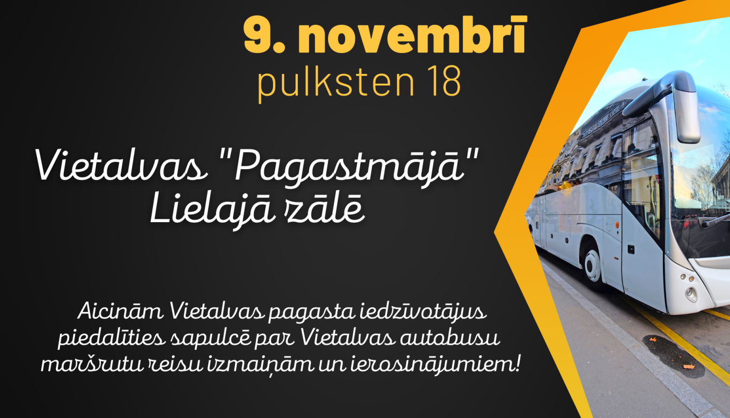 autobusu maršrutu izmaiņas