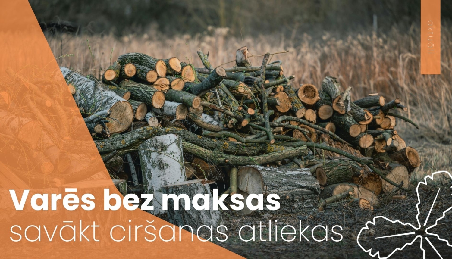 cirmas atliekas saliktas kaudzē