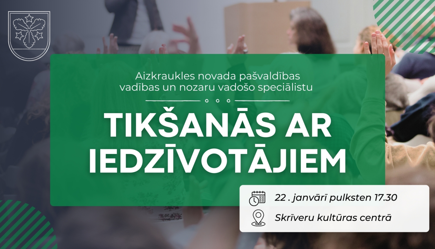 tikšanās ar iedzīvotājiem