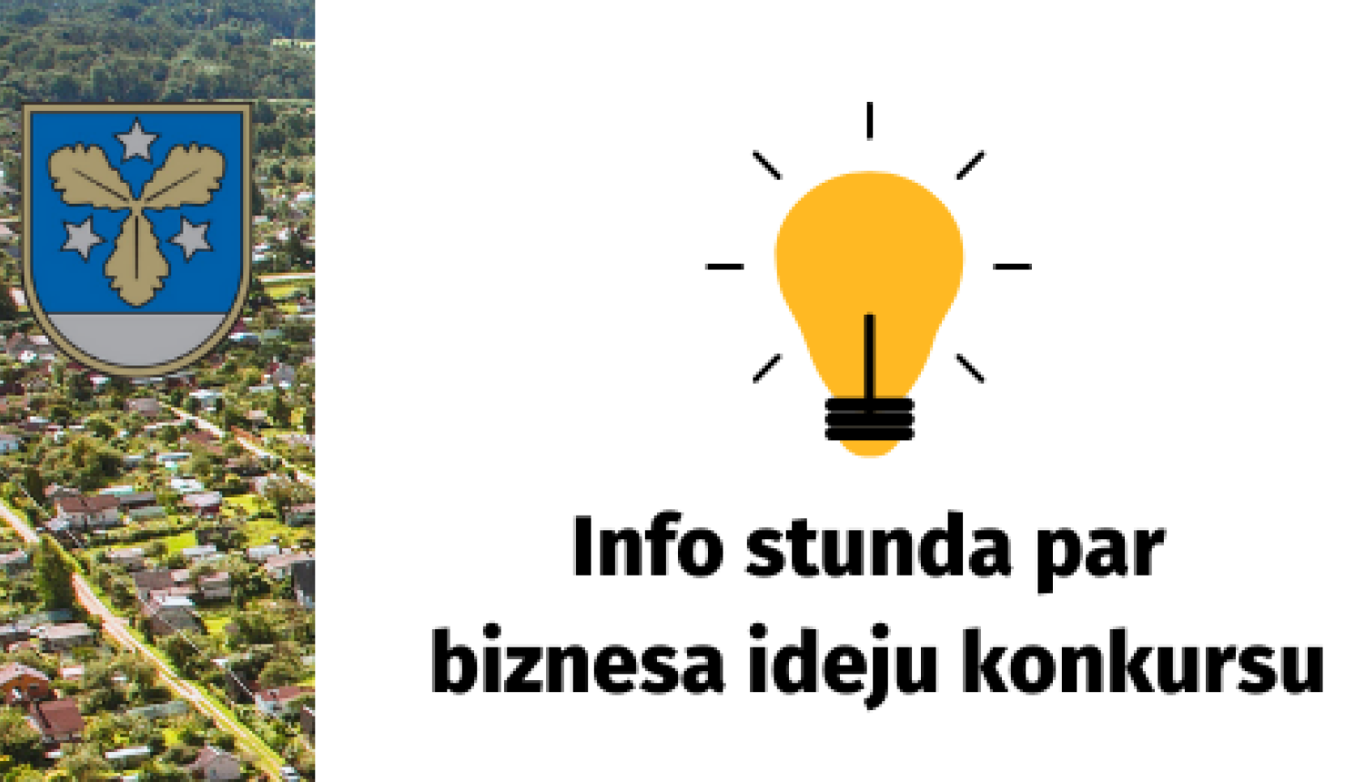 Infostunda par biznesa ideju konkursu