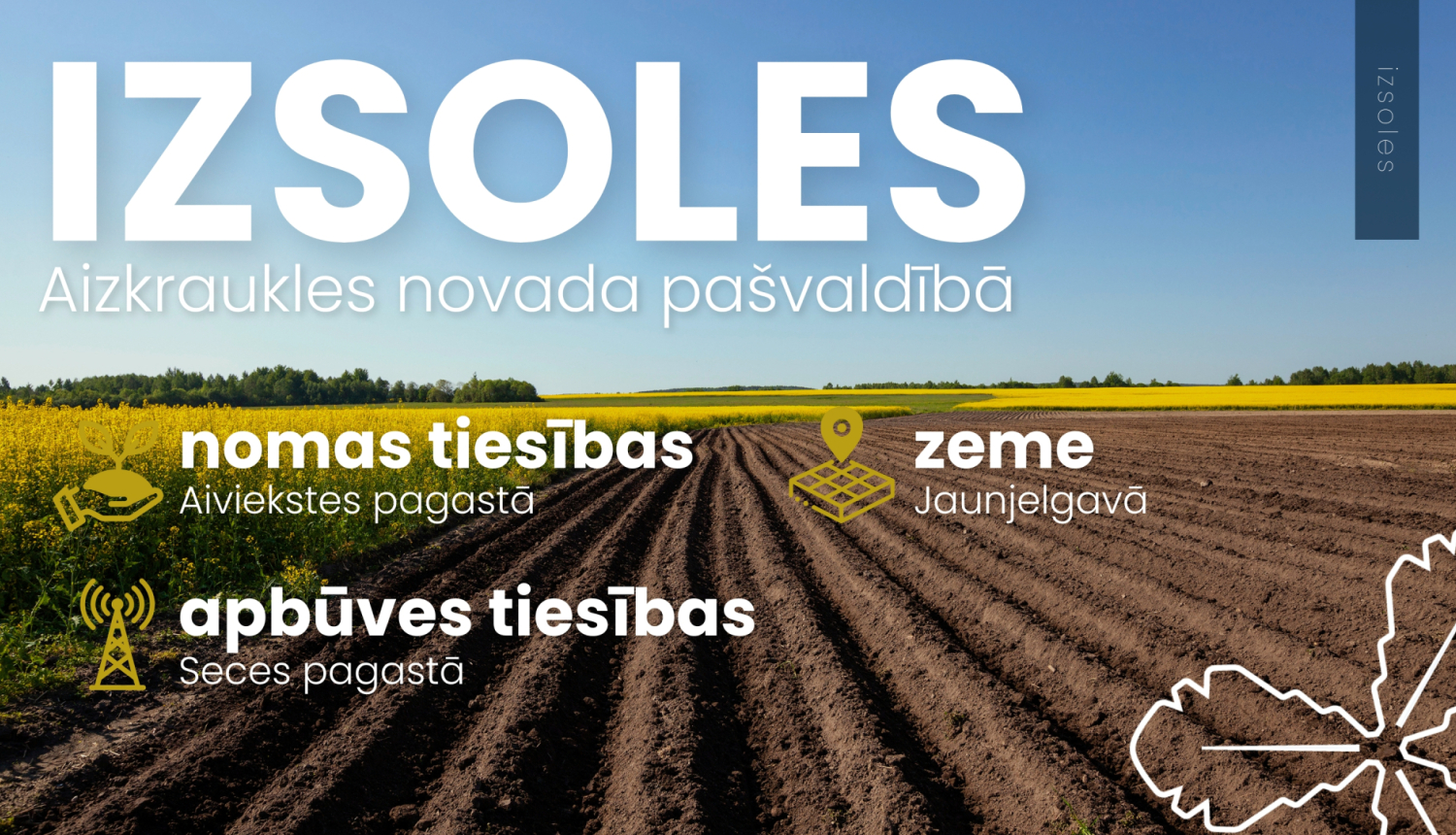 izsoļu baneris