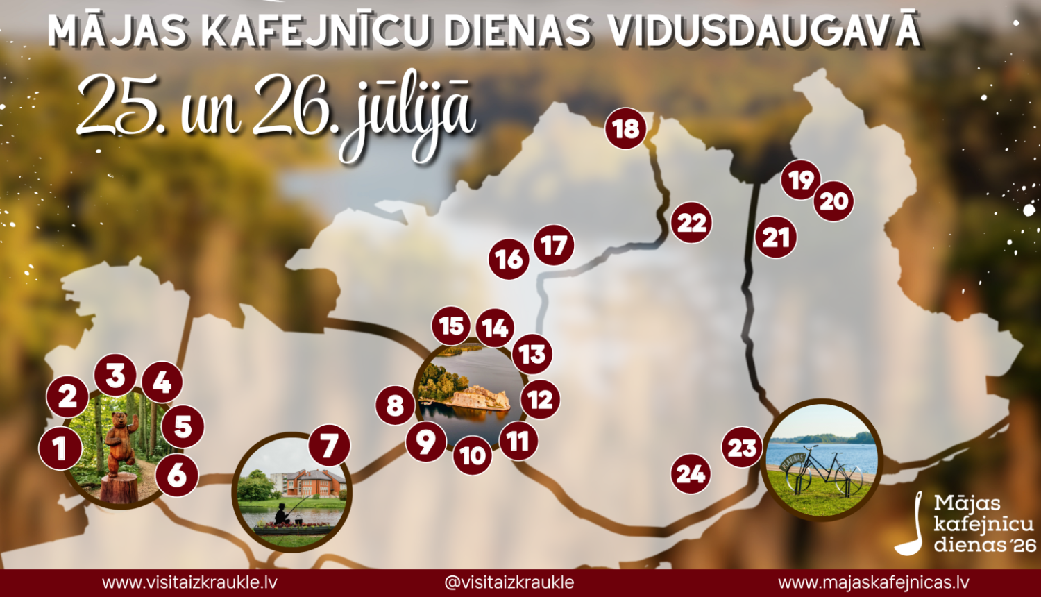 karte garšu viļņi Vidusdaugavā