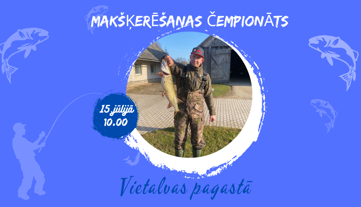Aicina piedalīties makšķerēšanas sacensībās