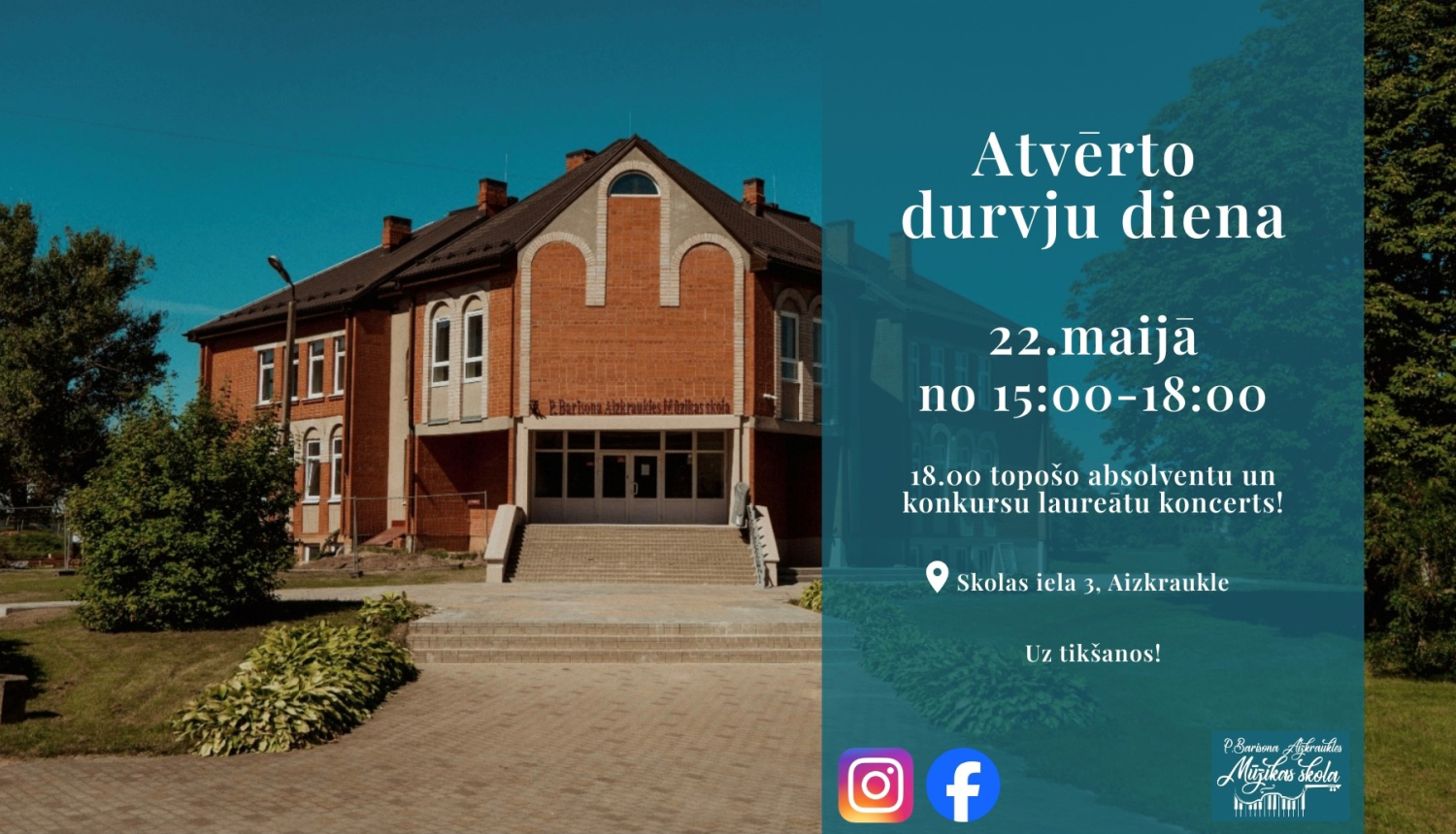 Atvērto durvju dienas afiša