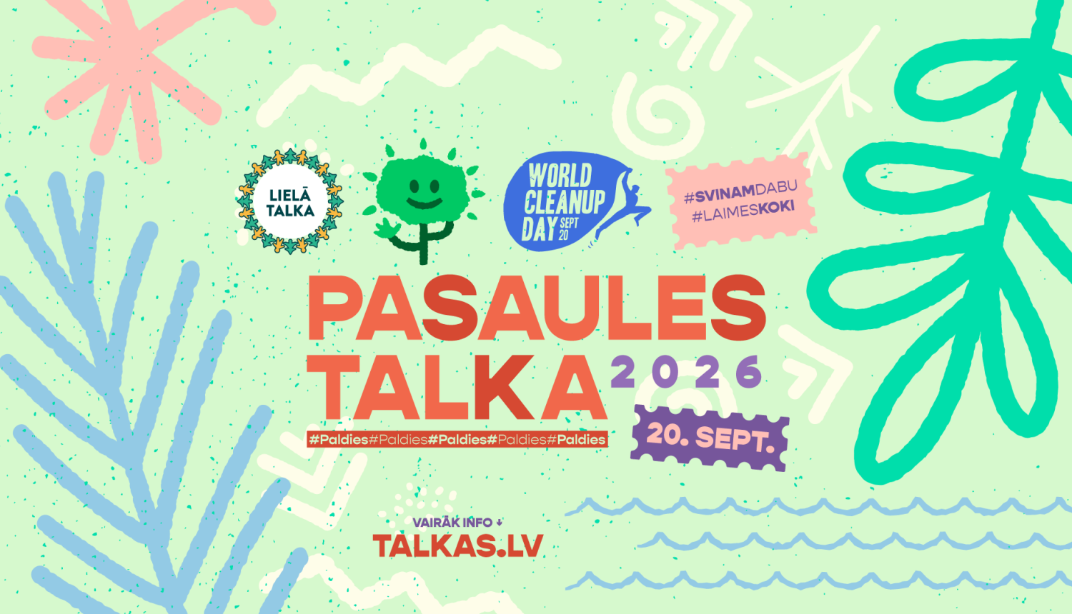 pasaules talkas baneris
