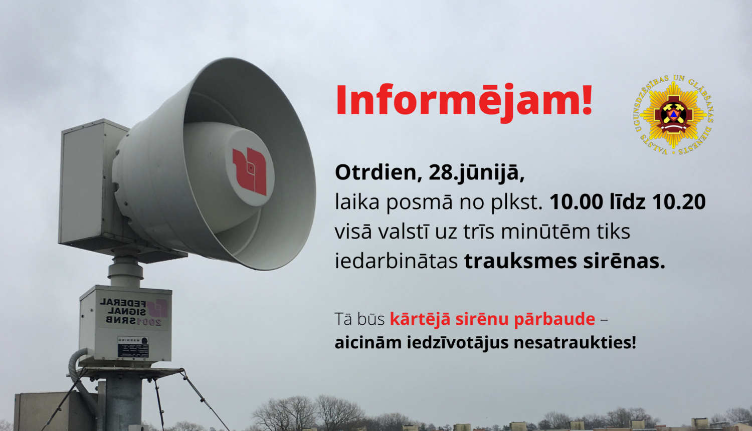 Trauksmes sirēnas