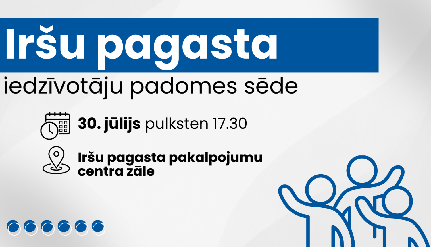 iršu pagasta padomes norise