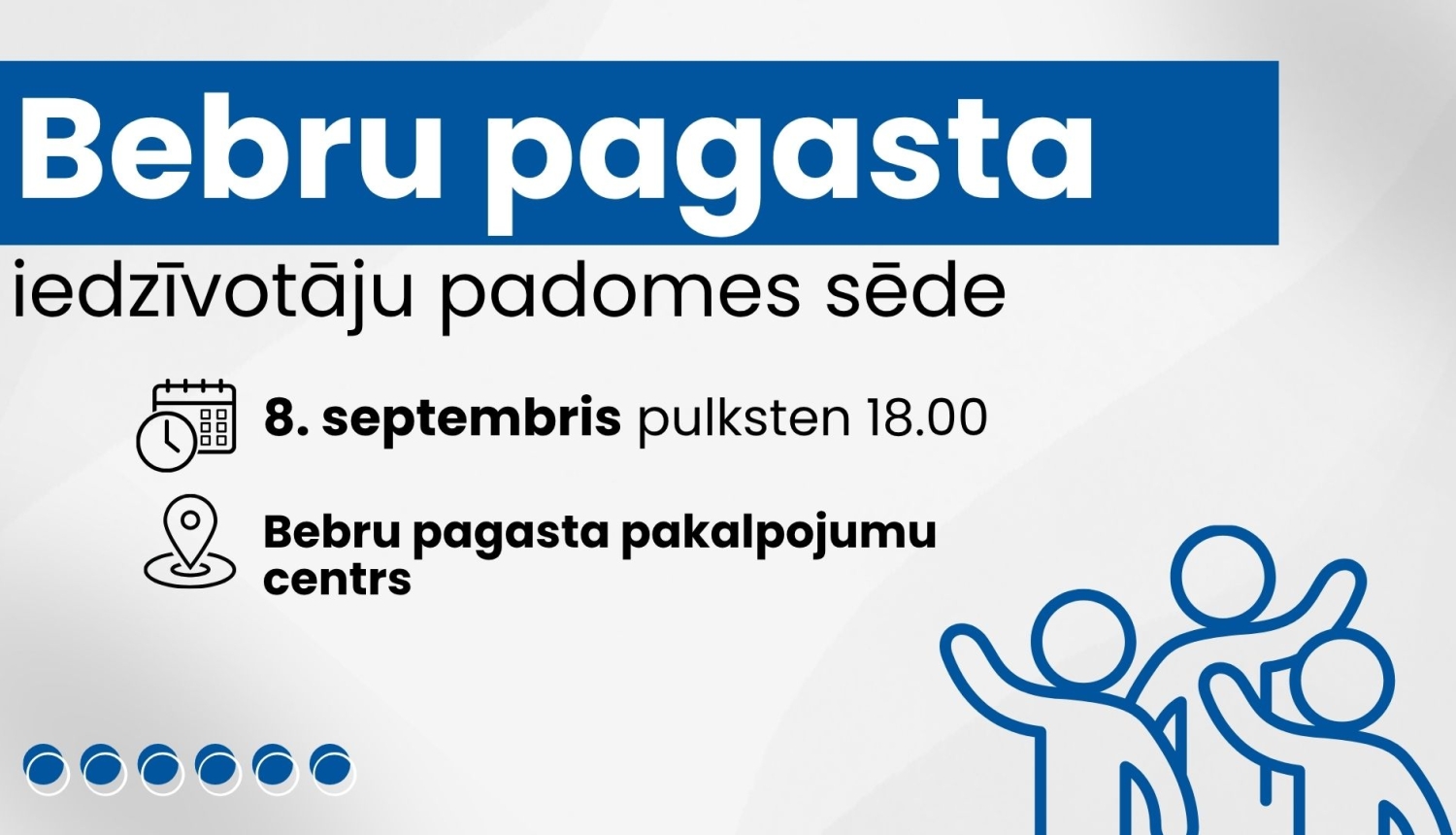 Bebru pagasta padomes sēde