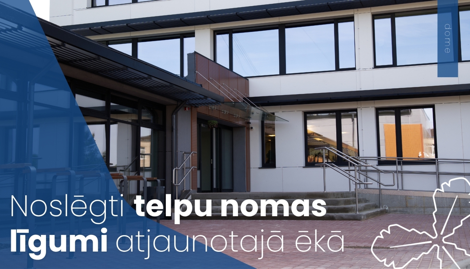 balta ēka ar daudz logiem un kāpnēm uz ieeju
