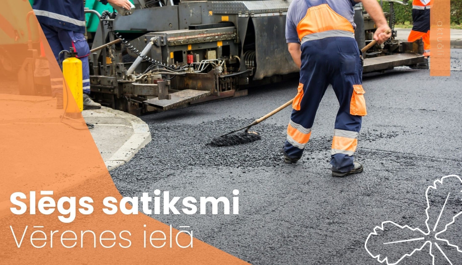 veic asfaltēšanas darbus