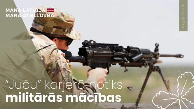 karavīrs šauj ar ieroci