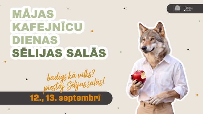 afiša par mājas kafejnīcu dienām Sēlijā