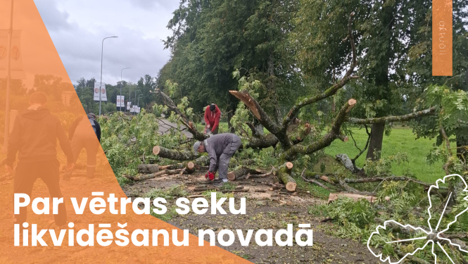 Vētras seku novēršana