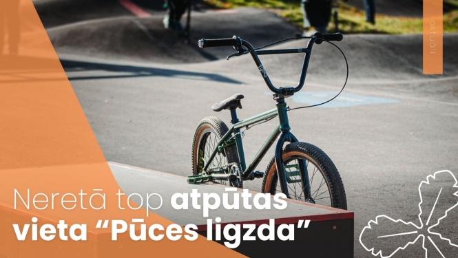 bmx ritenis nolikts pie rampas