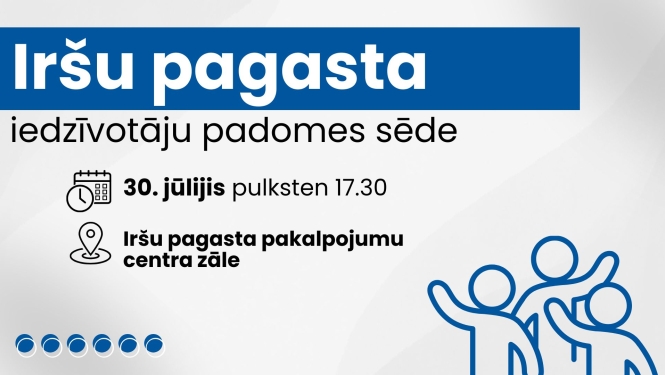 Iršu pagasta domes sēde