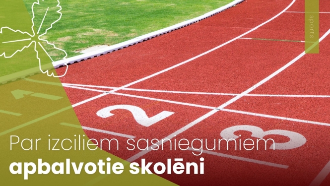 skriešanas celiņš sarkanā krāsā