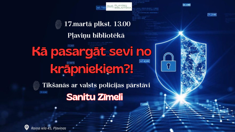 Kā pasargāt sevi no krāpniekiem?!