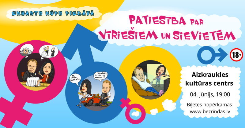 Ekharts Kūps | "PATIESĪBA PAR VĪRIEŠIEM UN SIEVIETĒM"