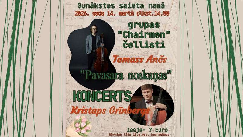 Koncerts “Pavasara noskaņas”