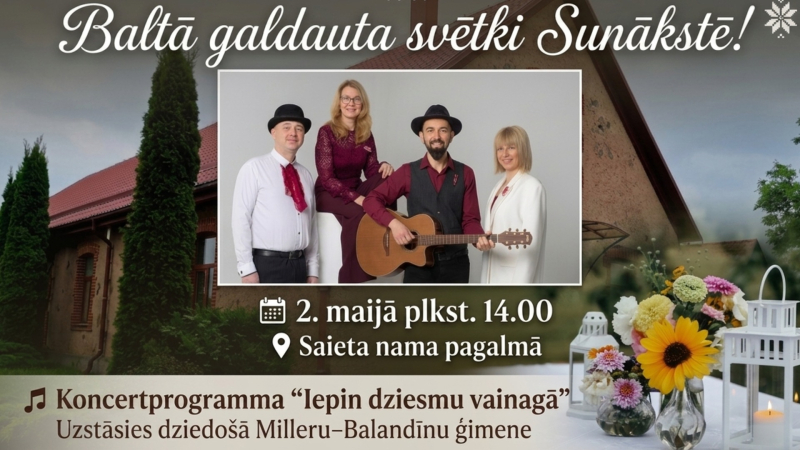 “Baltā galdauta svētki" Sunākstē