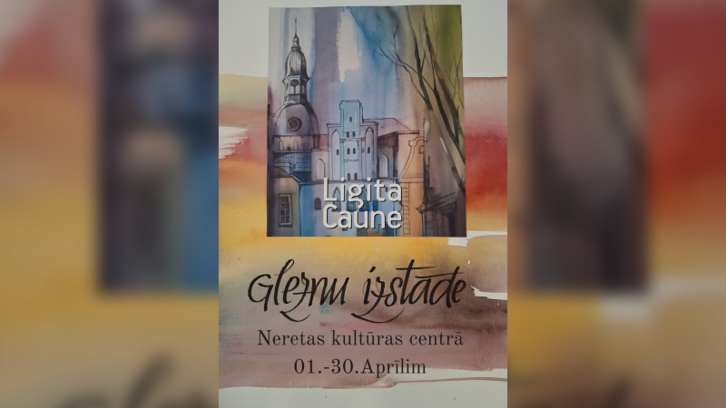 Ligitas Caunes gleznu izstāde