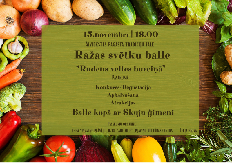 ražas svētku balle “Rudens veltes burciņā”