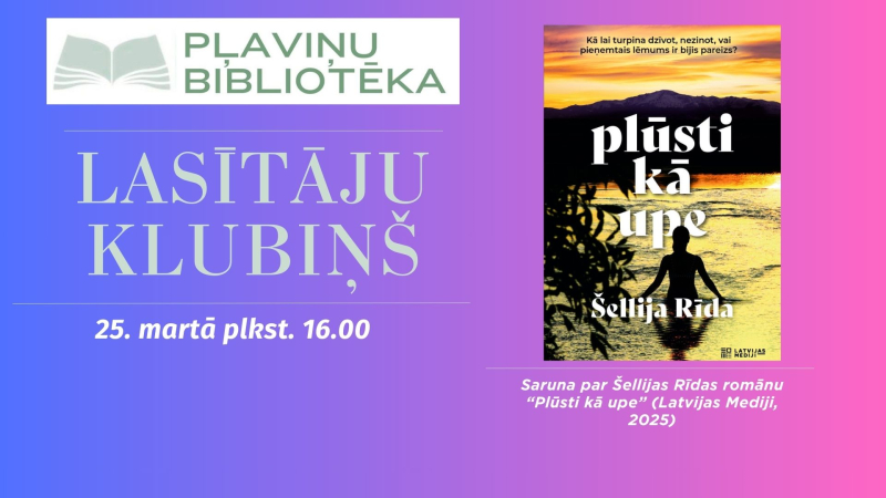 Tikšanās lasītāju klubiņā Pļaviņās