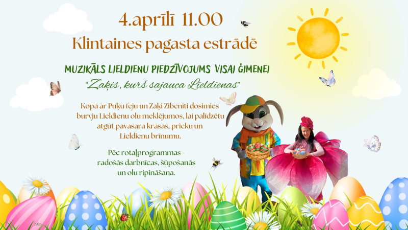 "Zaķis, kurš sajauca Lieldienas"