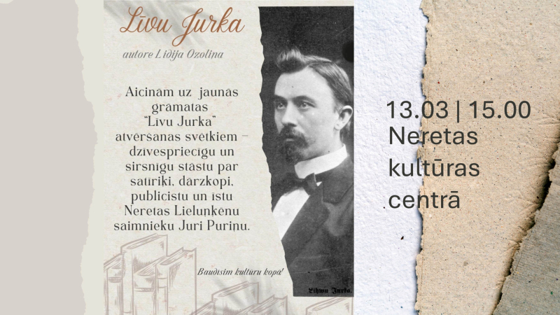 Lidijas Ozoliņas grāmatas “Līvu Jurka” atvēršanas svētki