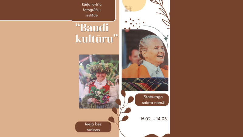 Kārļa Ieviņa fotogrāfiju izstāde “Baudi kultūru”