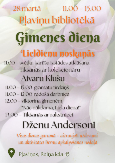Ģimenes diena Lieldienu noskaņās