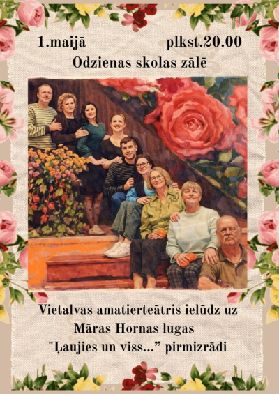Vietalvas amatierteātra pirmizrāde "Ļaujies un viss..."