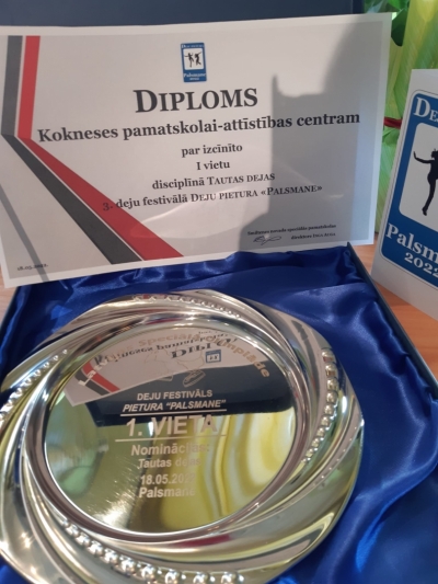 Diploms 1. vieta