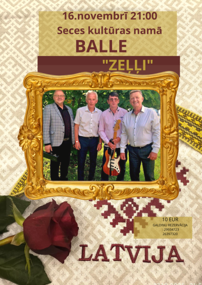 balle ar grupu “Zeļļi”