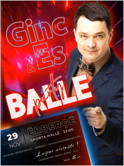 partyBALLE ar Ginc&Es