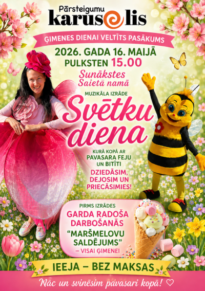 Ģimenes dienas pasākums Sunākstē 