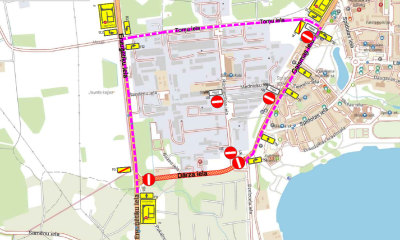 ceļa izmaiņu shēma