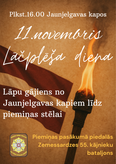 Lāčplēša diena Jaunjelgavā