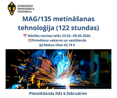 metināšanas kursu baneris