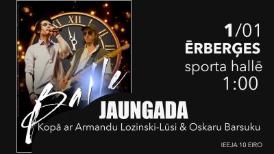 Jaungada balle Ērberģē