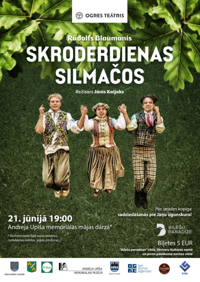 Ogres teātra viesizrāde Rūdolfs Blaumanis "Skroderdienas Silmačos"