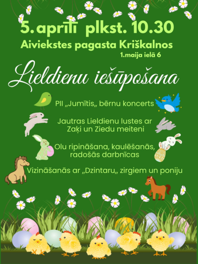 Lieldienu iešūpošana