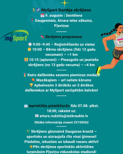 skrējiena informācija