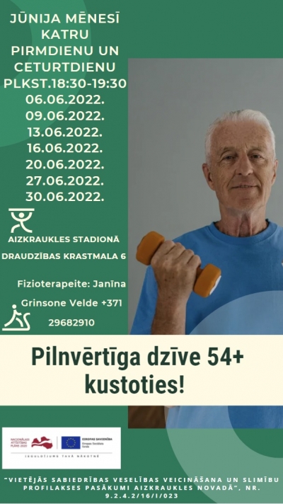 vingrošana senioriem