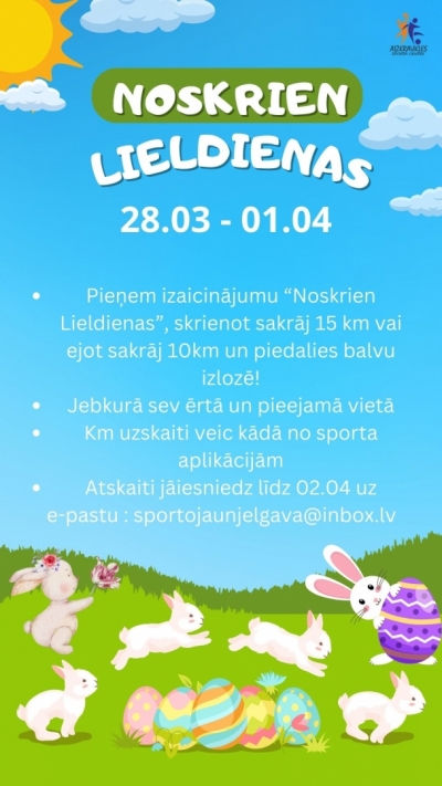 Noskrien Lieldienas