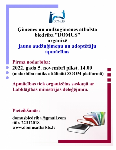 audūģimeņu apmācības