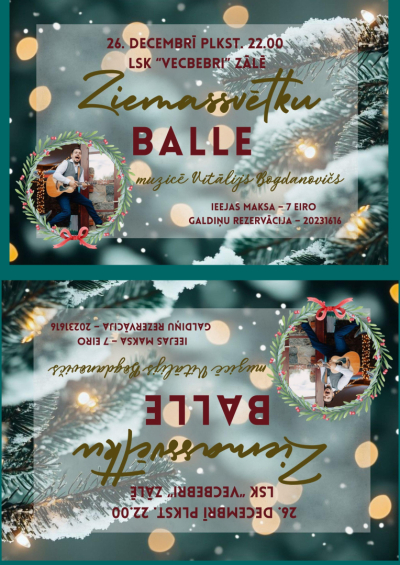 Ziemassvētku balle Vecbebros